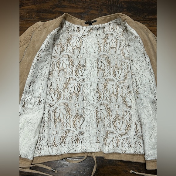 Women's Alberto Malaki Tan Jacket XL - Picture 4 of 7